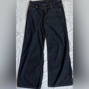 Michael Kors | Classic Dark Blue Wide Leg Jeans | Size 10 | Very Good Condition